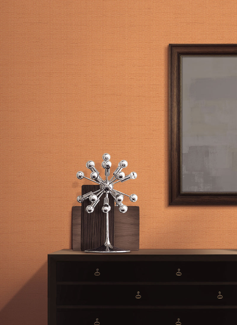 Grace - Grčki ključ oblik narančasta