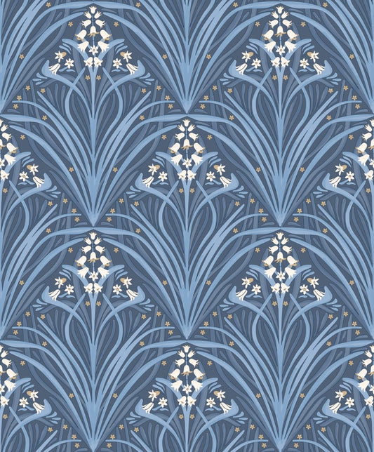 Elegance - ornament blue