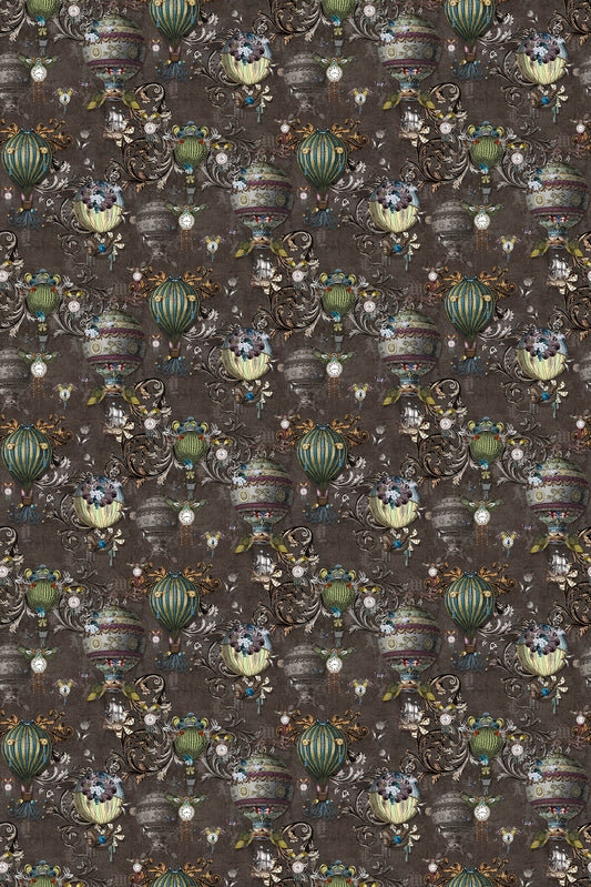 Santorus - Santorus Around the World Dark grey 68cmx10m